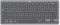 Hama Travel 400 Mini-Tastatur, dunkelgrau/schwarz, Bluetooth, DE Vorschaubild