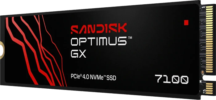 SanDisk Optimus GX 7100 500GB, M.2 2280 / M-Key / PCIe 4.0 x4