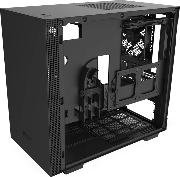 NZXT H210, schwarz, Glasfenster, Mini-ITX