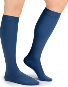 Compressana Leganza kurz AD CCL2 Größe I Kompressionsstrümpfe indigo