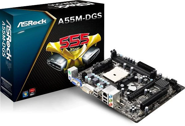 ASRock A55M-DGS (AMD FM1)