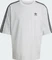 adidas Adicolor Oversized T-Shirt kurzarm medium grey heather/black (Herren) Vorschaubild