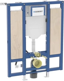 Geberit Duofix Element für Wand-WC, 112cm, mit Sigma UP-Spülkasten 12cm, barrierefrei, für Stütz- und Haltegriffe