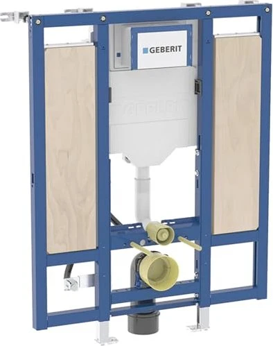 Geberit Duofix Element für Wand-WC, 112cm, mit Sigma UP-Spülkasten 12cm, barrierefrei, für Stütz- und Haltegriffe