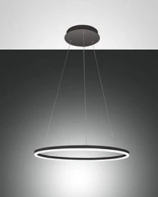 Fabas Luce Giotto Hängeleuchte 60cm 1-flammig schwarz