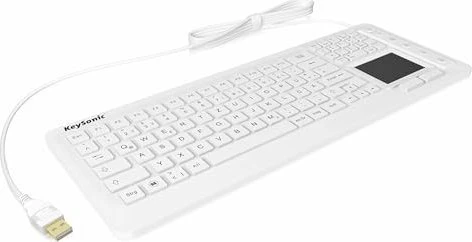 KeySonic KSK-6231 INEL, weiß, USB, DE