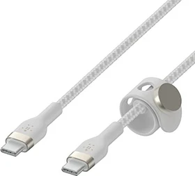 Belkin BoostCharge Pro Flex USB-C/USB-C Kabel 2.0m weiß