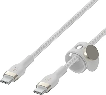 Belkin BoostCharge Pro Flex USB-C/USB-C Kabel 2.0m weiß
