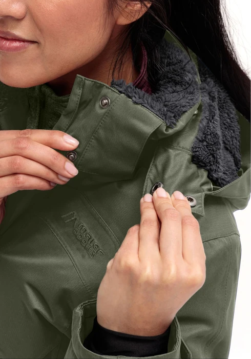 Maier Sports Lisa 2.1 Funktionsmantel green goose (Damen)