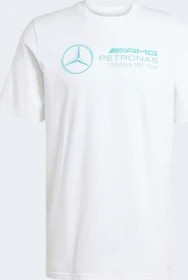 adidas Mercedes AMG Petronas Formula One Team DNA Graphic T-Shirt kurzarm white/semi mint rush (Herren)