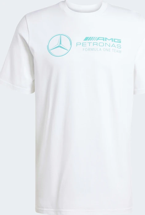 adidas Mercedes AMG Petronas Formula One Team DNA Graphic T-Shirt kurzarm white/semi mint rush (Herren)