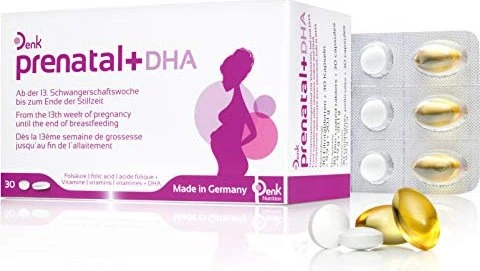prenatal+DHA-Denk Filmtabletten & Kapseln, 60 Stück (2x 30 Stück)