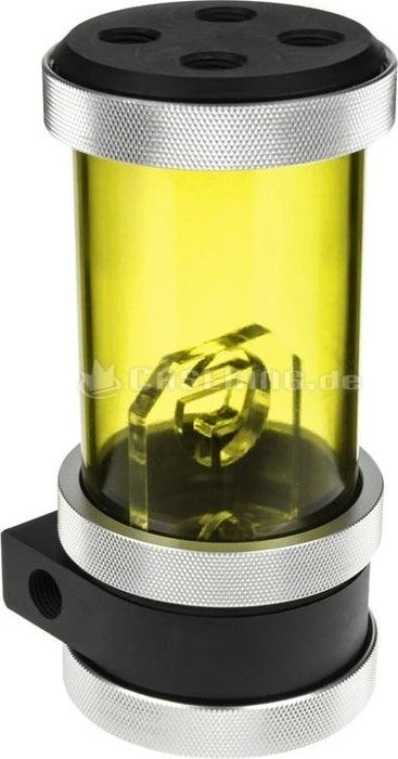 PrimoChill CTR Phase 2 120mm Laing D5, Acetal schwarz, gelb
