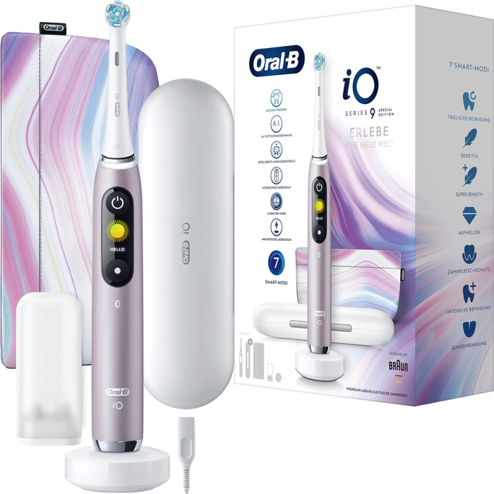 Oral-B iO Series 9 Special Edition rose quartz