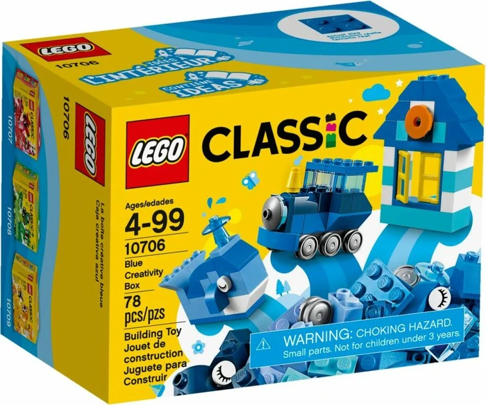 LEGO Classic - Kreativ-Box blau