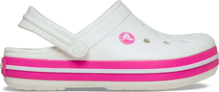 Crocs Crocband Clog white/pink crush (Junior)