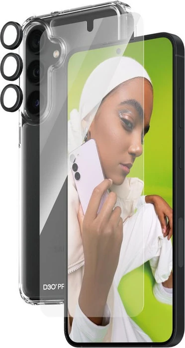 PanzerGlass 3-in-1 Set für Samsung Galaxy S24+ transparent