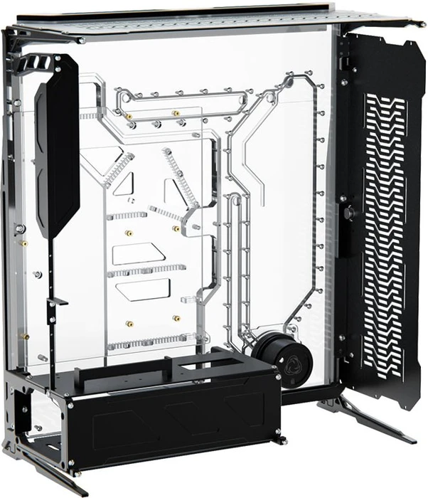 Singularity Computers Spectre [3.0], schwarz, Acrylfenster