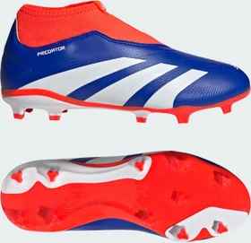 adidas Predator League Laceless FG lucid blue/cloud white/solar red (Junior)