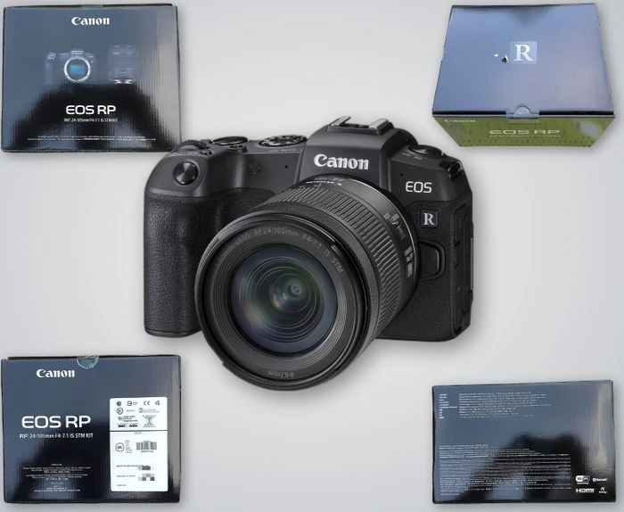 Canon EOS RP mit Objektiv RF 24-105mm 4.0-7.1 IS STM