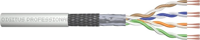Digitus Professional Twisted-Pair Verlegekabel, Cat5e, SF/UTP, ohne Stecker, 305m, grau