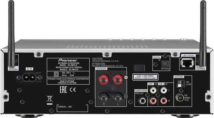 Pioneer X-HM72 silber/schwarz