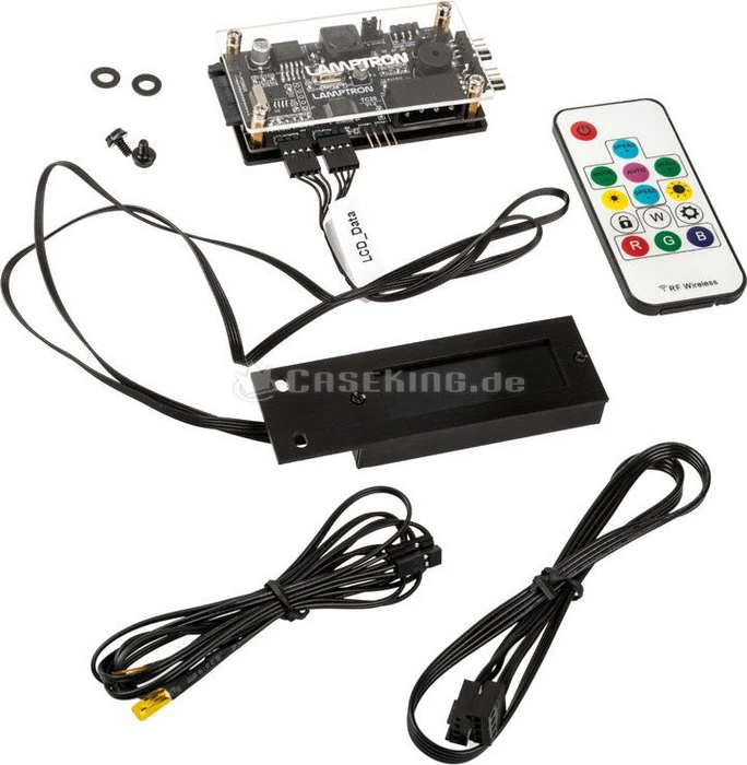Lamptron TC20 PCI RGB, Lichtsteuerung, schwarz, 1-fach