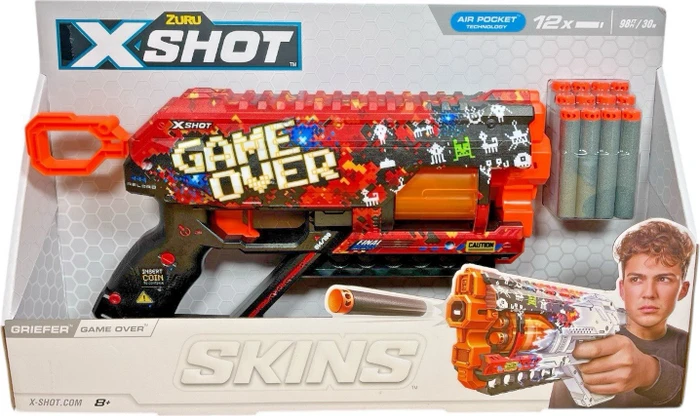 Zuru X-Shot Skins - Griefer Beast out