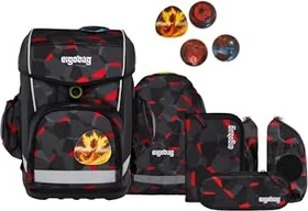 Ergobag Cubo Light TaekBärdo Schultaschen-Set, 6-tlg.