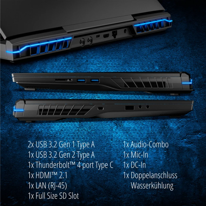 Medion Erazer Beast X40, Core i9-14900HX, 32GB RAM, 1TB SSD, GeForce RTX 4080, DE