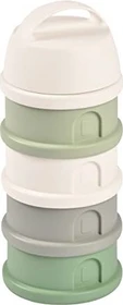 Beaba Dosierbox Aufbewahrungsbehälter-Set, cotton/sage green