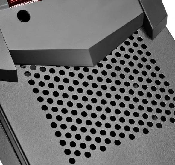 SilverStone Raven X RVX01 rot, Acrylfenster