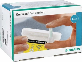 B.Braun Omnican fine Comfort Pen Insulin Einmalkanüle 1ml G31 6mm, 100 Stück