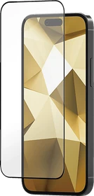 ISY Displayschutzglas 2.5D für Apple iPhone 15 Plus schwarz