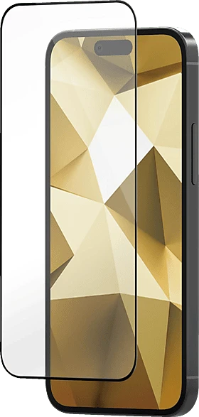 ISY Displayschutzglas 2.5D für Apple iPhone 15 Plus schwarz
