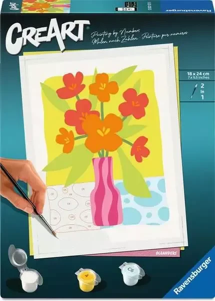 Ravensburger Malen nach Zahlen CreArt Oleander