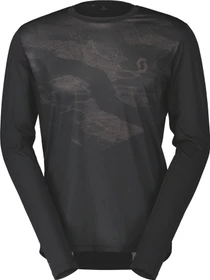 Scott Trail Flow Trikot langarm black/dark grey (Herren)