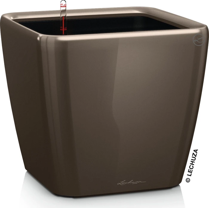 Lechuza Quadro LS 28 All-in-One Set taupe hochglanz