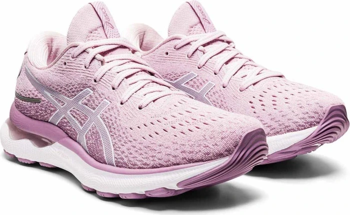 Asics Gel-Nimbus 24 barely rose/white (Damen)