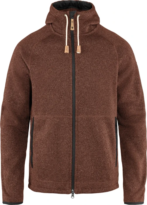 Fjällräven Övik Fleece Hoodie Funktionsjacke autumn leaf (Herren)