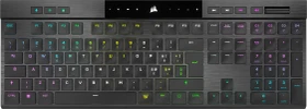 Corsair Gaming K100 AIR Wireless, MX RGB ULP Tactile, USB/Bluetooth, IT