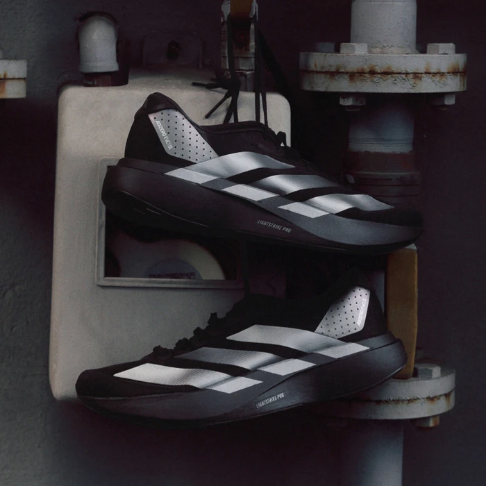adidas Adizero Evo SL core black/iron metallic (Damen)