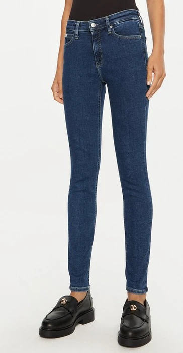 Calvin Klein Mid Rise Skinny Jeans denim medium (Damen)