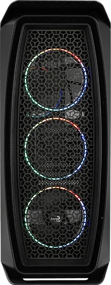 AeroCool Aero One Eclipse, schwarz, Glasfenster