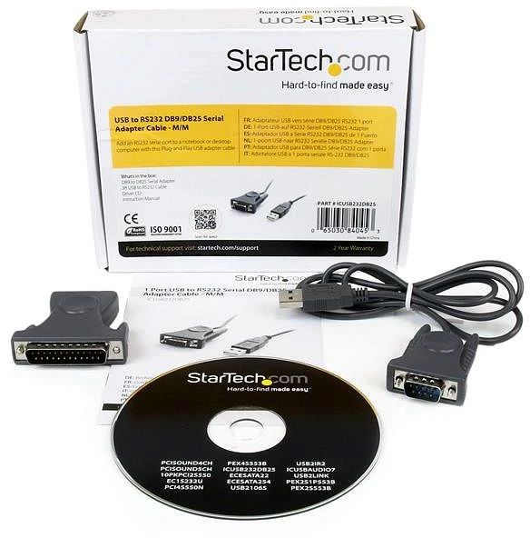 StarTech USB 2.0 auf seriell Adapterkabel