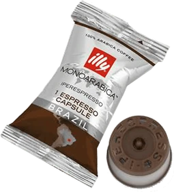 illy Iperespresso Monoarabica Brazil Kaffeekapseln, 100 Stück (100x 1 Stück)