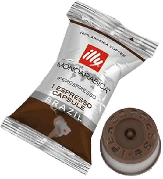 illy Iperespresso Monoarabica Brazil Kaffeekapseln, 100 Stück (100x 1 Stück)