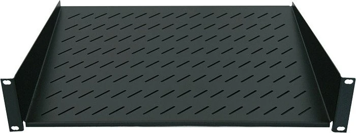 LogiLink Fachboden für Netzwerk- und Serverschränke, schwarz, 400mm Einbautiefe