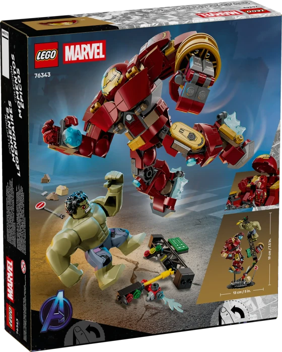 LEGO Marvel Super Heroes Spielset - Duell der Giganten: Hulkbuster vs. Hulk