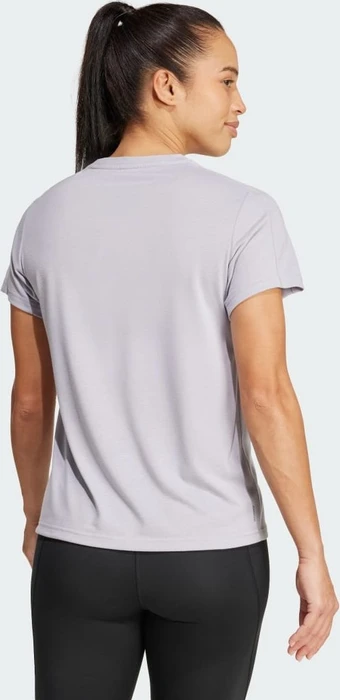 adidas Aeroready Train Essentials Minimal Branding Funktionsshirt kurzarm glory grey (Damen)